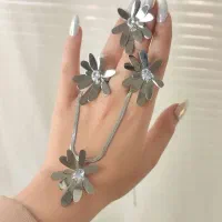 نیمست استیل همراه با انگشتر 2998|بدلیجات|تبریز, |دیوار