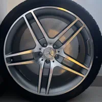 رینگ سایز ۲۰ و لاستیک دانلوپ بنز