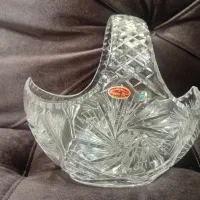 کریستال ساخت کشور چک مدل سبد|ظروف سرو و پذیرایی|بندر انزلی, سید آسیه|دیوار