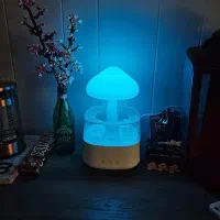 آبنما و چراغ خواب شبیهساز باران طرح قارچ تک وعمده|صنایع دستی و سایر لوازم تزئینی|تهران, نازیآباد|دیوار