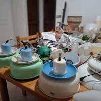 لوستر سرامیکی سقفی برند بنشاد|لوستر و چراغ آویز|تهران, جهاد|دیوار