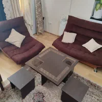 مبلمان راحتی ایتالیایی هفت نفره پارچه خارجی|مبلمان خانگی و میز عسلی|پرند, فاز ۵|دیوار