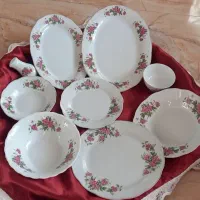 سرویس چینی گل سرخ پنج ستاره