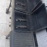 باربیکو ایستاده چهار شعله با خوراک پز مارک فلر|اجاق گاز و لوازم برقی پخت‌وپز|اهواز, کوی ملی راه|دیوار