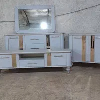 میز تلوزیون ۱۶۰ مدل الماس آیینه خور تمام ام دی اف|میز تلویزیون|زاهدان, |دیوار