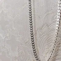 گردنبند کارتیر نقره ایتالیی|جواهرات|تهران, مینابی|دیوار