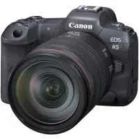 دوربین کانن R5 همراه با لنز RF ۱۰۵-۲۴ f/4 L Usm|دوربین عکاسی و فیلم‌برداری|پاکدشت, پاکدشت (مامازند)|دیوار