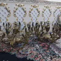 یه جفت لوستر برنج۶شاخه ۱۸تالامپ میخوره