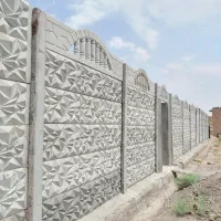 دیوار پیش‌‌ساخته، نرده بتنی، موزایک