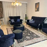 ست مبل هفت نفره با ناهار خوری هشت نفره سرمه ای رنگ|مبلمان خانگی و میز عسلی|تهران, شهرک آزمایش|دیوار