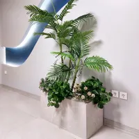 تنوعی از گل گیاه سبز مصنوعی فلاور باکس طرح سنگ|گل مصنوعی|تهران, شهید بروجردی|دیوار
