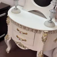 آینه کنسول شمعدان