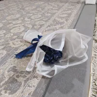 دسته گل روبانی