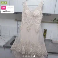 لباس مجلسی عروسکی دنباله دار