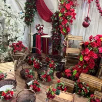 گل آرایی بادکنک آرایی سفره عقد|خدمات پذیرایی، مراسم|همدان, |دیوار