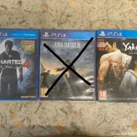 بازی PS4 انچارتد 4 ، فینال فانتزی ، یاکوزا 6