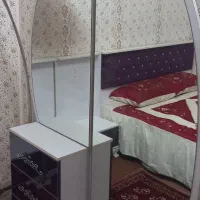 تخت خواب دونفره سفارشی چوب گردو|تخت و سرویس خواب|مشهد, هفده شهریور|دیوار