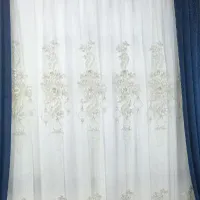 دو عدد پرده یکی نو یکی استفاده شده|پرده، رانر، رومیزی|شوشتر, |دیوار