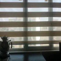 پرده زبرا در حد نو