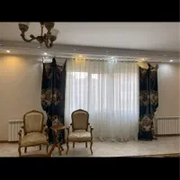 پرده سالن پذیرایی عرض سه متر کلاسیک