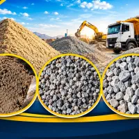 فروش قیمت مناسب شن ماسه،نخودی،بادامی