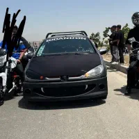 سپر wrc تایگر فدرالی و بال عقب 206|قطعات یدکی و لوازم جانبی|فردیس, منظریه|دیوار