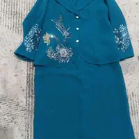 کت دامن مجلسی زنانه سایز48