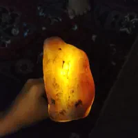 سنگ یاقوت سفید با عبور نور بالا