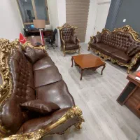 مبلمان کلاسیک ۸ نفره|مبلمان خانگی و میز عسلی|تهران, آبشار تهران (دریاچه)|دیوار