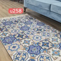 فرشینه ی طرح کاشی اصیل ایرانی