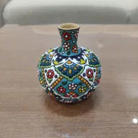 سه عدد گلدان مینا کاری|مجسمه، تندیس، ماکت|لار, |دیوار