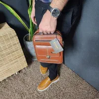 کیف دوشی چرم مردانه / مهندسی / اداری / رودوشی|کیف، کفش، کمربند|شیراز, زرهی|دیوار