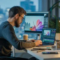 تولیدمحتوا ادیتورگرافیست طراحUIUXوخدمات هوش مصنوعی