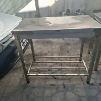 میز کار تمام استیل
