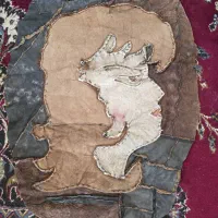 طرح رخ برروی پوست|صنایع دستی و سایر لوازم تزئینی|فیروزآباد (فارس), |دیوار