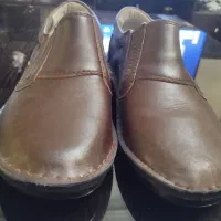 کفش مردانه قهوه‌ای نو