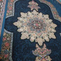چهار عدد فرش فیروزه ای در حدصفر ۱۲ متری