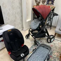 کالسکه و کریکات خارجی و صندلی ماشین بی‌بی لند