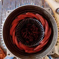 سیم پیچی الکتروموتور سنگین