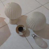 پایه چراغ و حبابی حیاط و باغ