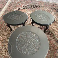 میز جلو مبلی استیل