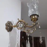 لوستر دیوارکوب.کنارسالنی.گلدانن چینی.میز.شمعدان|لوستر و چراغ آویز|تهران, وردآورد|دیوار