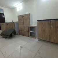 کابینت دست دوم بدنه فلز به همراه سینک و هود