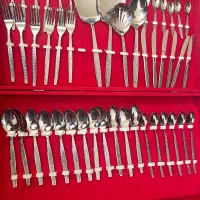 سرویس قاشق و چنگال با جعبه|ظروف سرو و پذیرایی|اصفهان, ملکشهر|دیوار