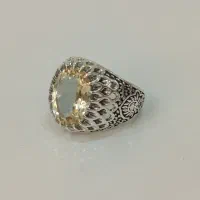 انگشتر سیترین (سنگ ثروت)