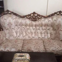 مبل سلطنتی 9 نفره|مبلمان خانگی و میز عسلی|آبیک, |دیوار