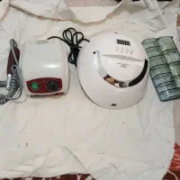 فروش وسایل کاشت ناخن در حد نو