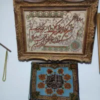 فروش مجموعه تابلو فرش قدیمی نفیس و ‌‌‌قالیچه|تابلو فرش|تهران, آذری|دیوار