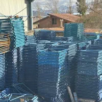 قالب فلزی بتن جک سقفی سه نیم لوله داربست قالب بتن|مصالح و تجهیزات ساختمان|خمینی‌شهر, |دیوار