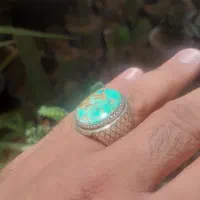 انگشتر نقره فیروزه